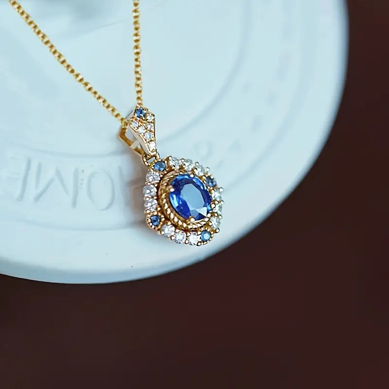 Blue Twilight Luxe Necklace