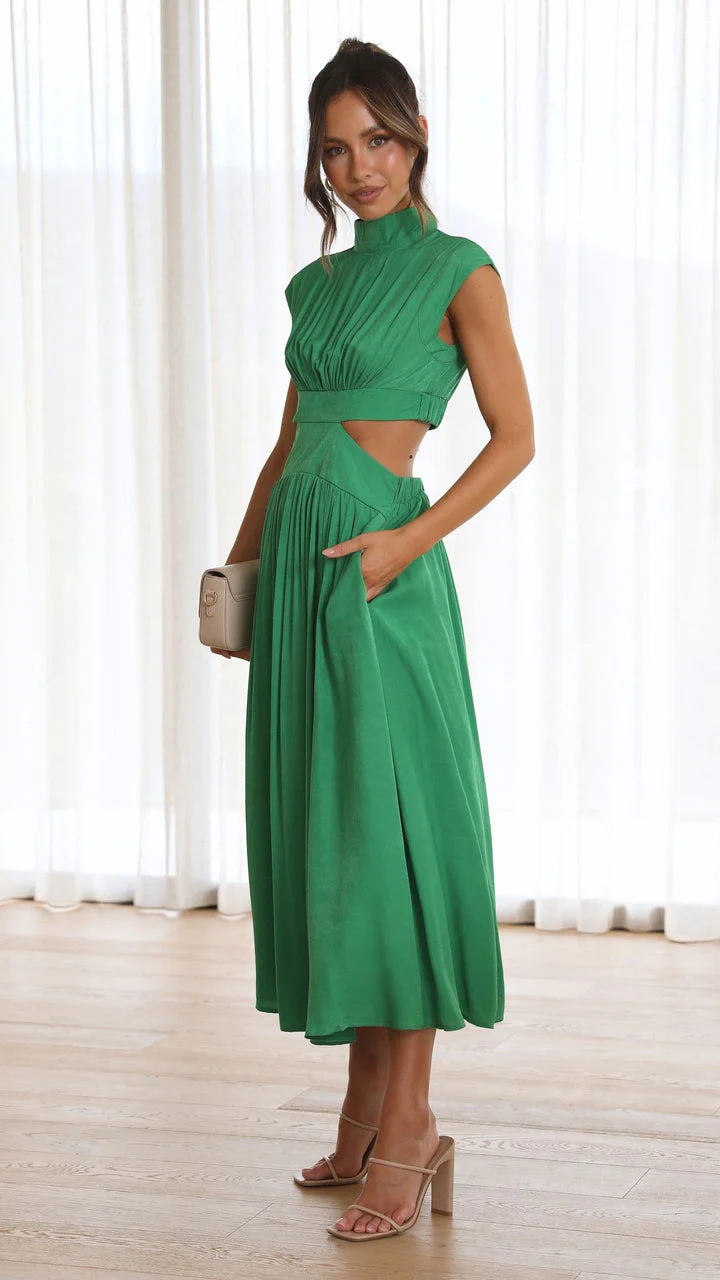 Silk dress "Garden Party" – Fresh & feminine