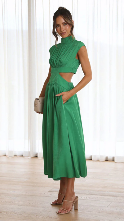Silk dress "Garden Party" – Fresh & feminine