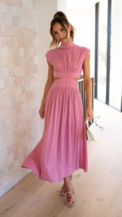 Silk dress "Garden Party" – Fresh & feminine