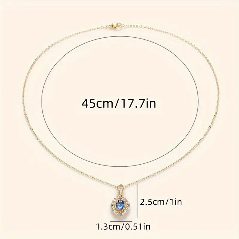 Blue Twilight Luxe Necklace