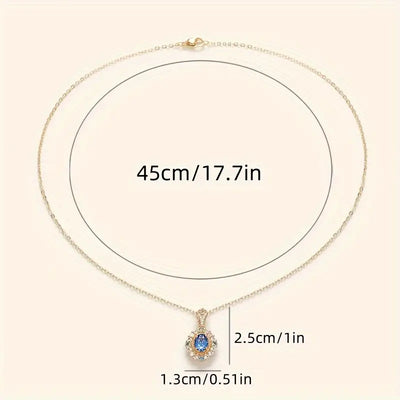 Blue Twilight Luxe Necklace