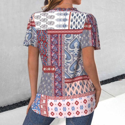 Silk blouse "Garden Party" – Fresh & feminine