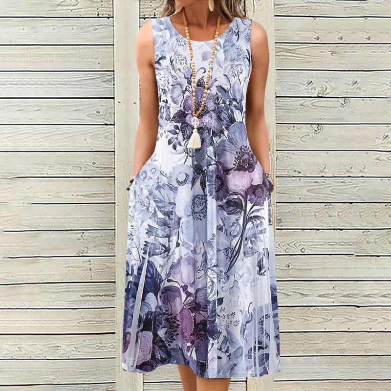 Cotton dress "Family BBQ" – Timeless & chic