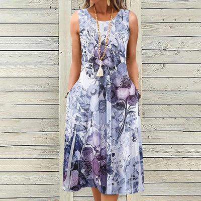 Cotton dress "Family BBQ" – Timeless & chic