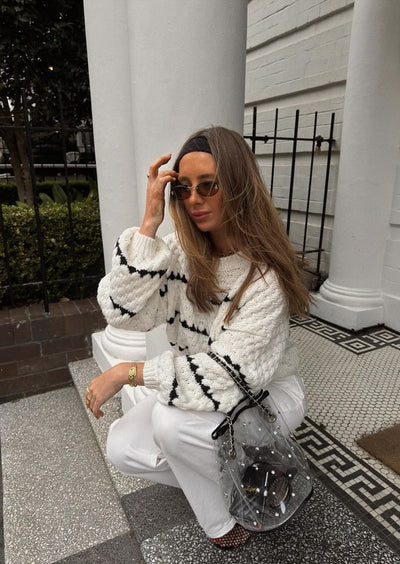 Soft sweater "Sunset Soirée" – Elegant & refined