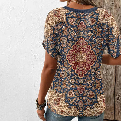 Silk blouse "Sunday Picnic" – Soft & sophisticated