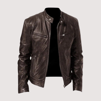 Leather jacket "Weekend Getaway" – Elegant & refined