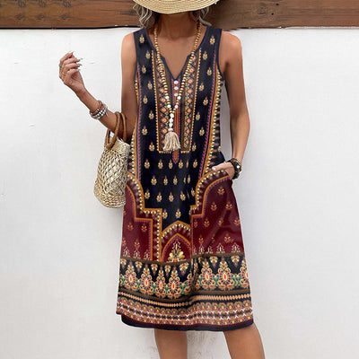 Cotton dress "Garden Party" – Timeless & chic