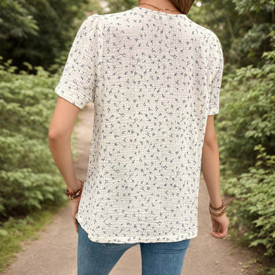Silk blouse "Garden Party" – Elegant & refined