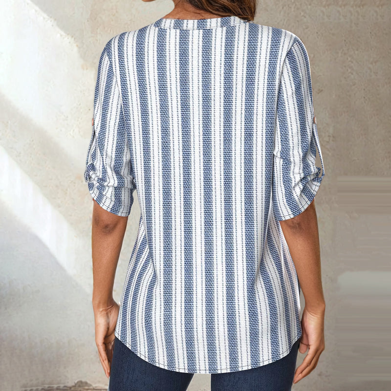 Silk blouse "Market Stroll" – Elegant & refined