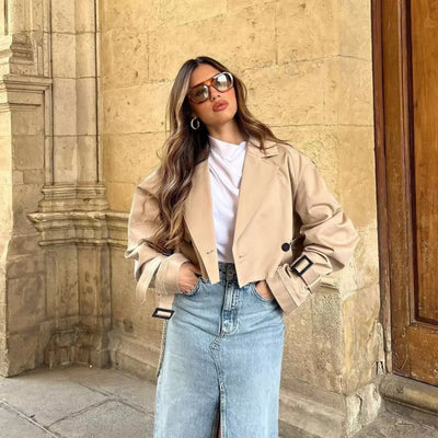 Cropped jacket "Weekend Getaway" – Chic & casual