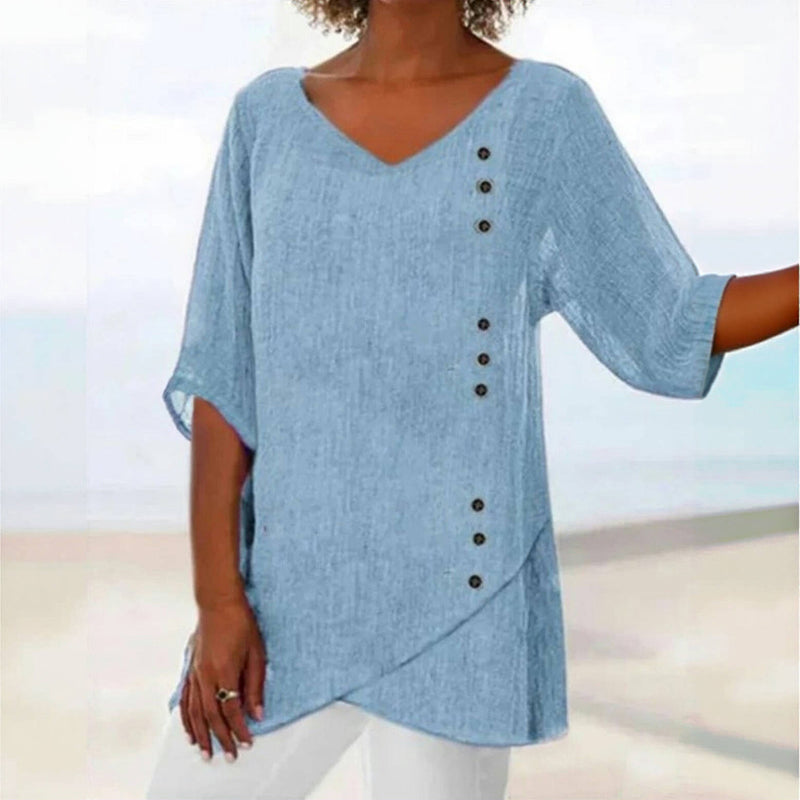 Silk blouse "Sunday Picnic" – Soft & sophisticated