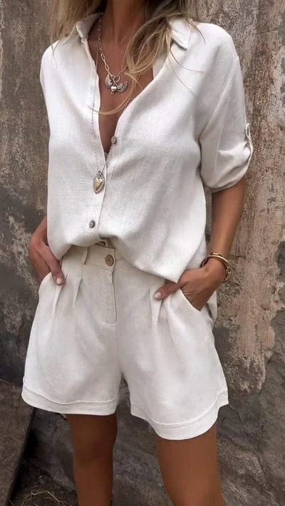 Linen set "Garden Party" – Pure & effortless