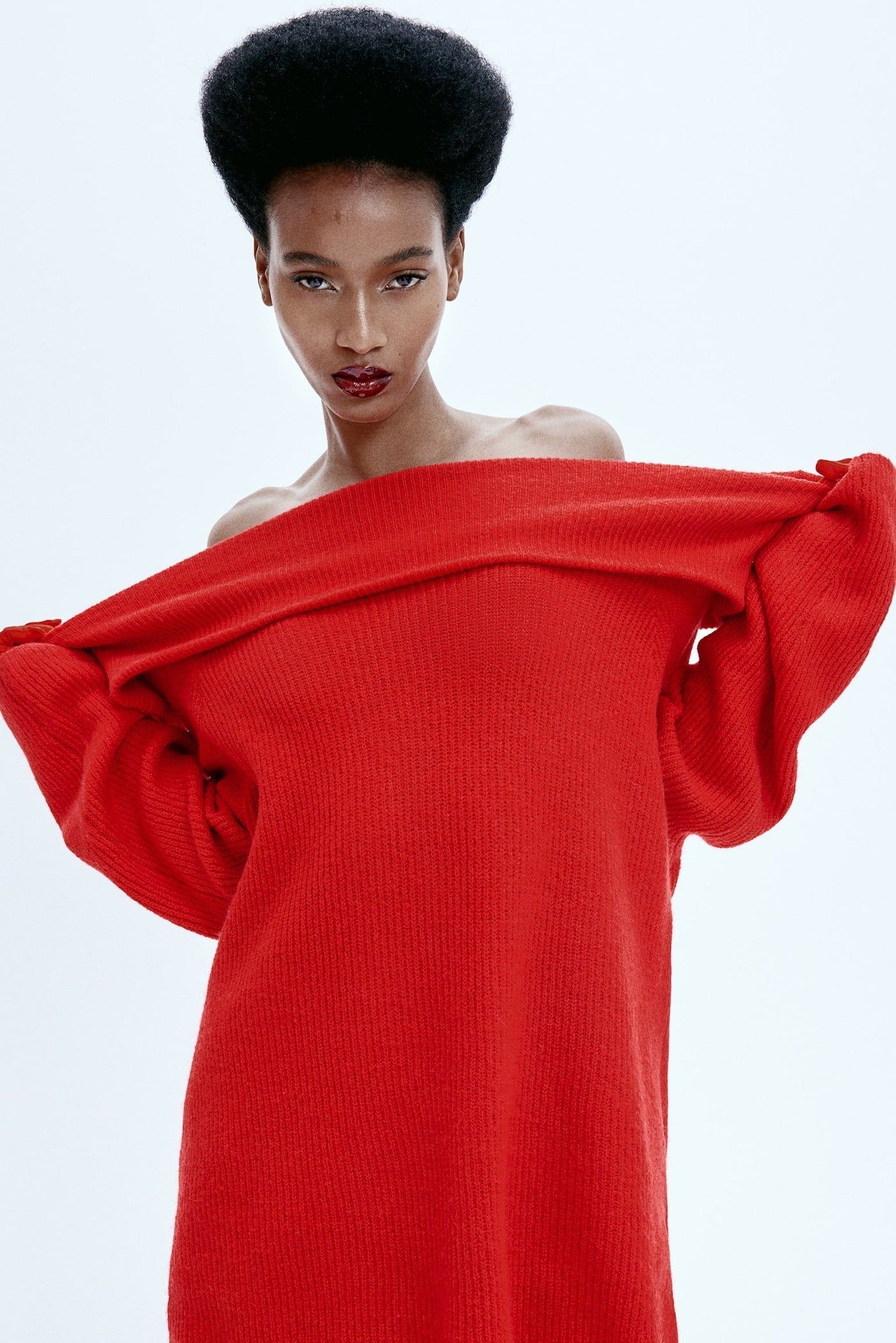 Linen off-shoulder top "Sunset Soirée" – Soft & sophisticated
