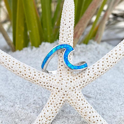 Opal and silver ring "Beach Walk" – Timeless & chic