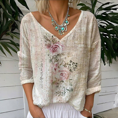 Cotton t-shirt "Garden Party" – Fresh & feminine