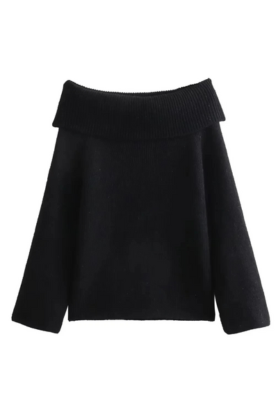 Linen off-shoulder top "Sunset Soirée" – Soft & sophisticated