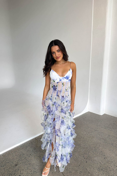 Silk dress "Morning Coffee" – Elegant & refined
