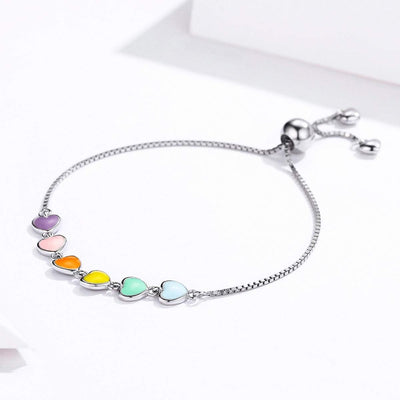 Sterling Silver Paw Print Bracelet
