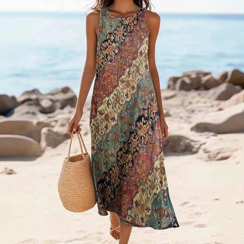 Silk dress "Garden Party" – Soft & sophisticated