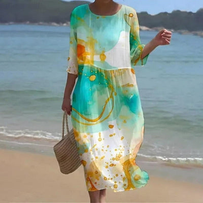 Linen dress "Beach Walk" – Carefree & beautiful