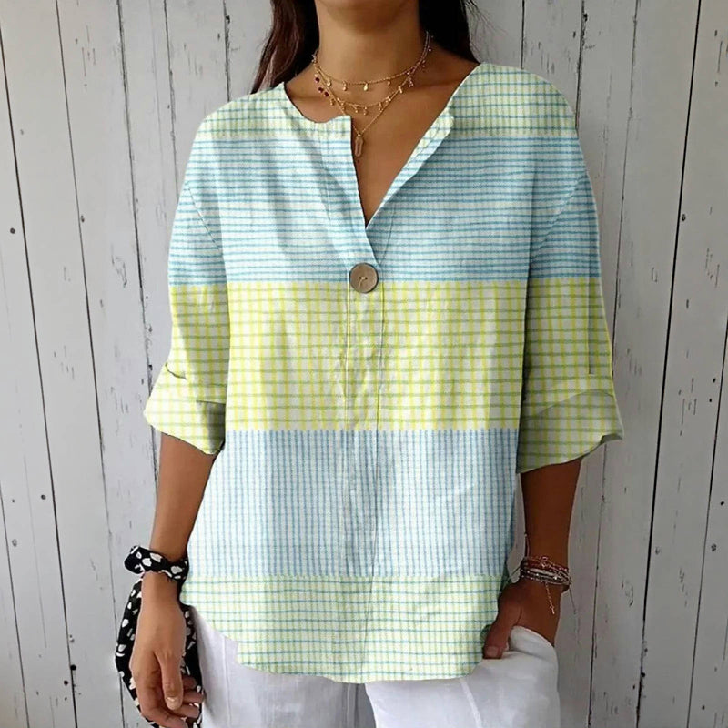 Silk blouse "Sunday Picnic" – Elegant & refined