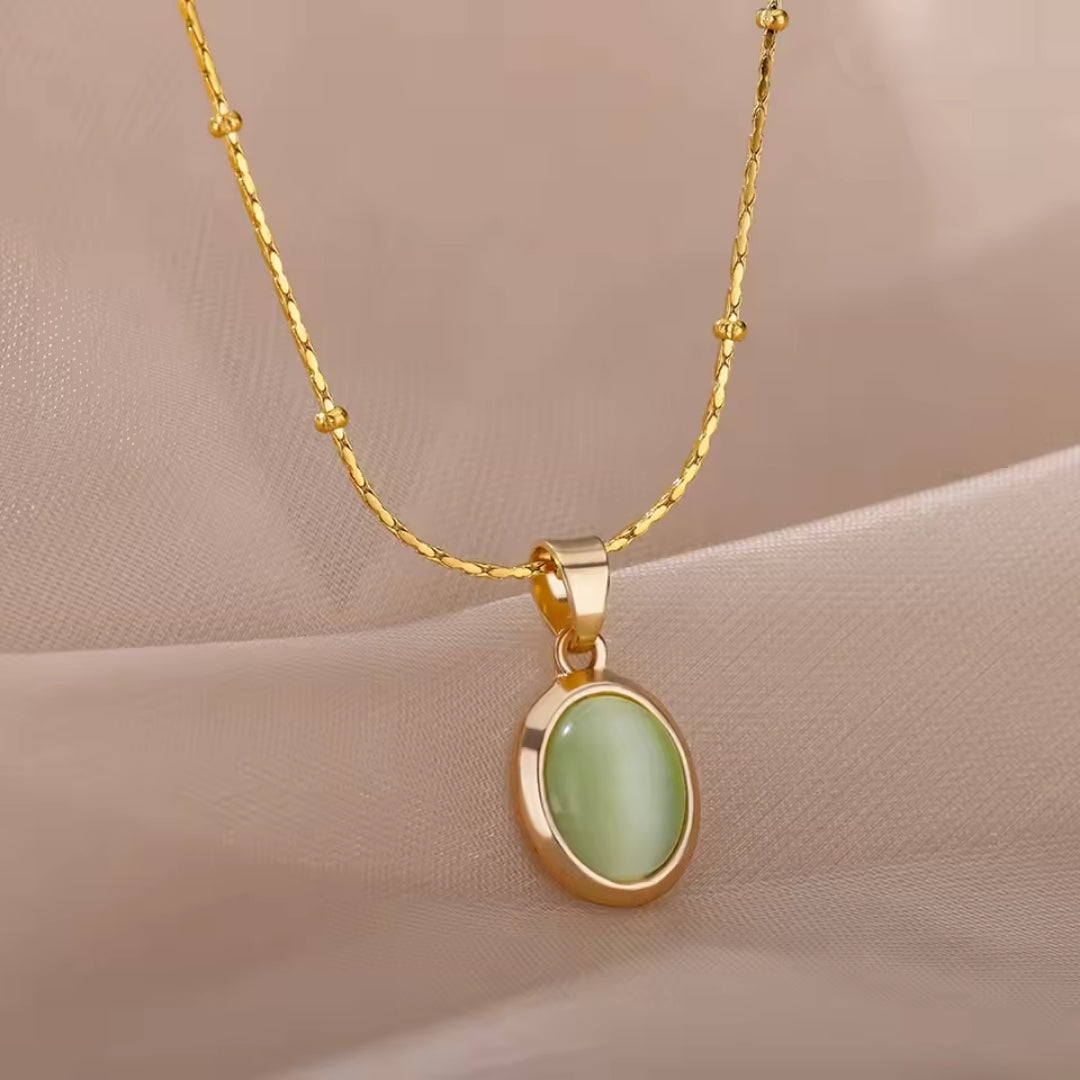 Gold necklace "Romantic Dinner" – Elegant & refined
