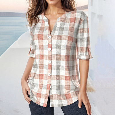 Silk blouse "Sunday Picnic" – Soft & sophisticated