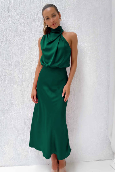 Silk dress "Garden Party" – Fresh & feminine