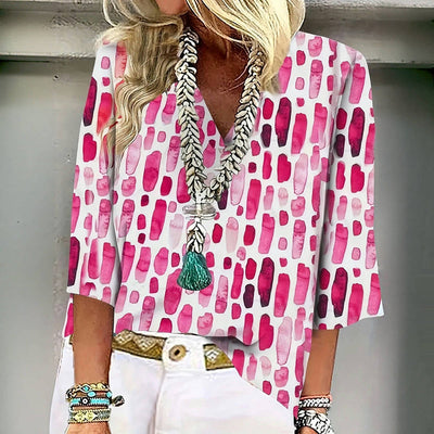 Silk blouse "Garden Party" – Soft & sophisticated