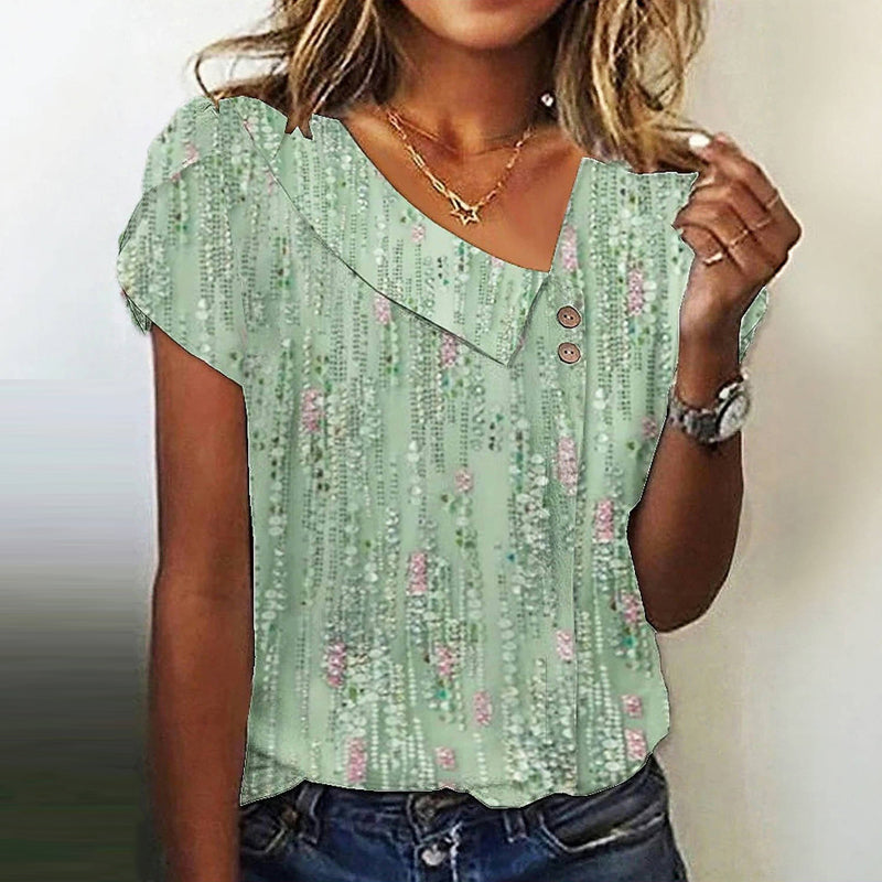 Silk blouse "Family BBQ" – Soft & sophisticated