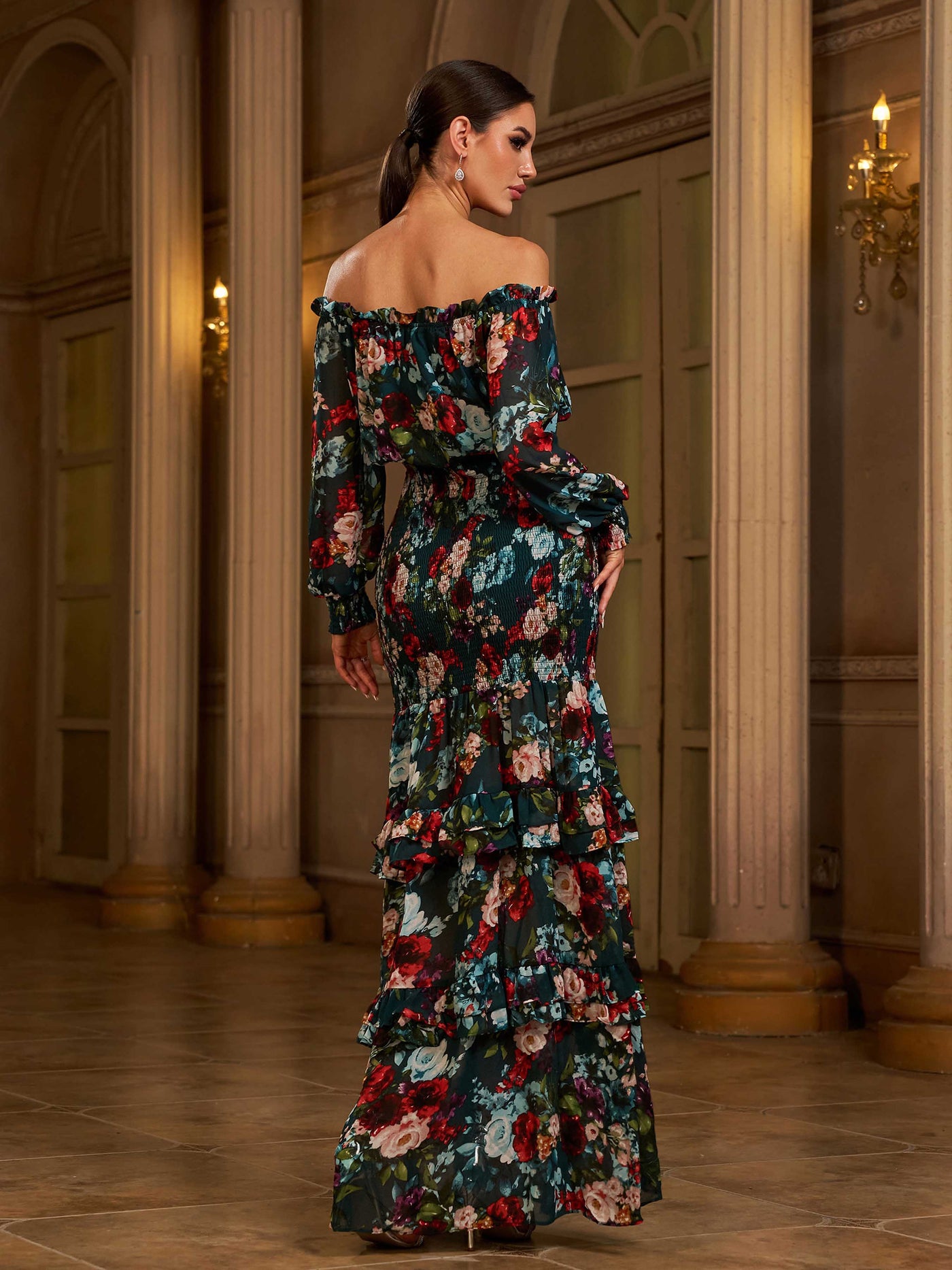 Chiffon dress "Garden Party" – Fresh & feminine