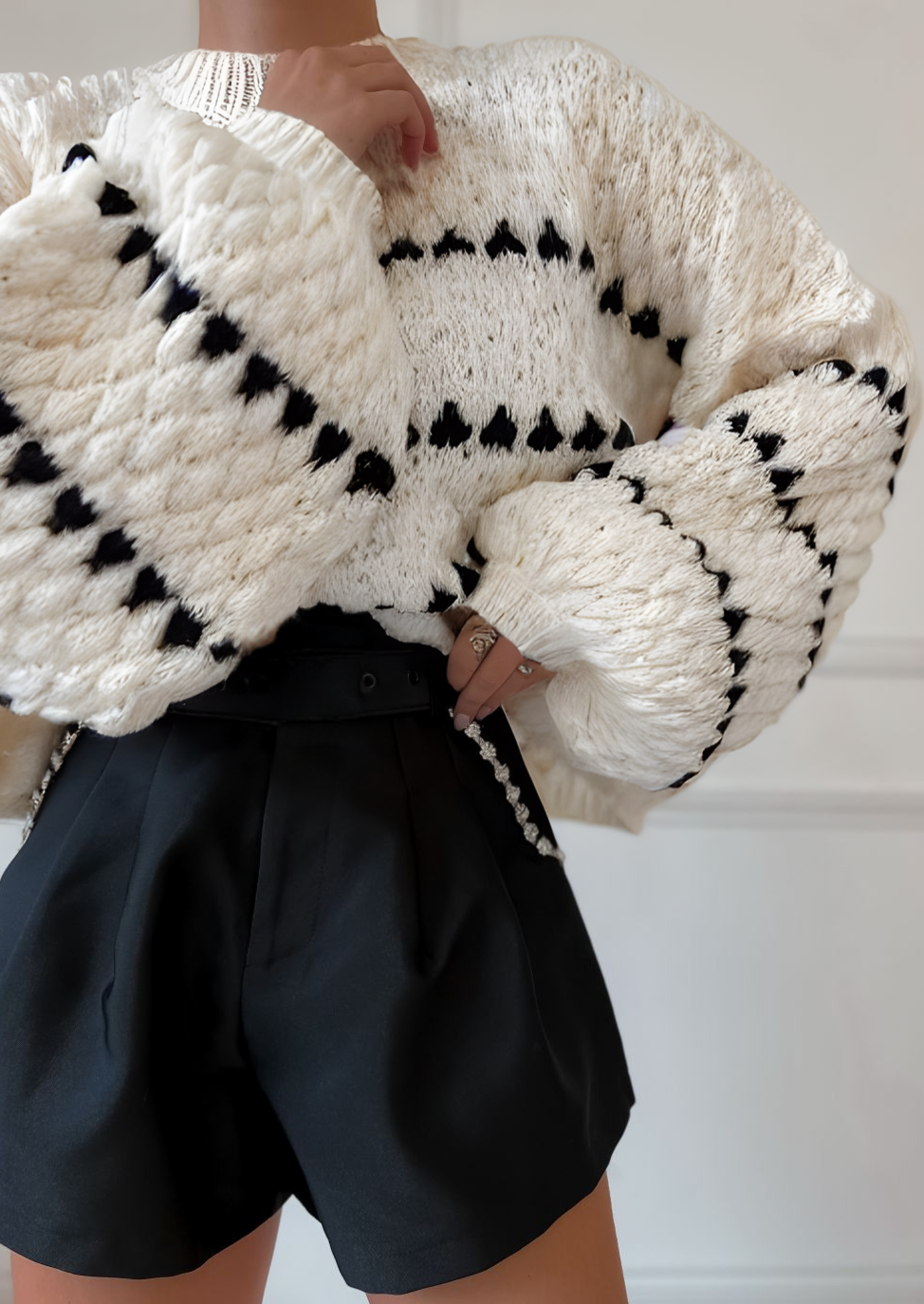 Soft sweater "Sunset Soirée" – Elegant & refined