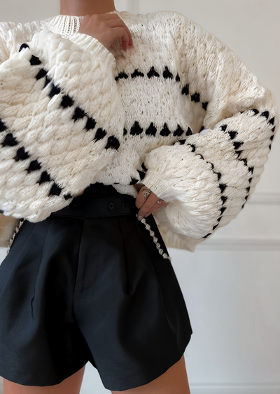 Soft sweater "Sunset Soirée" – Elegant & refined