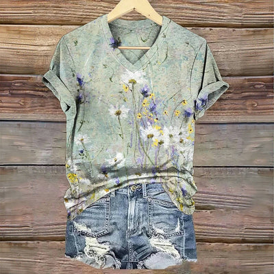 Silk top "Sunday Picnic" – Fresh & feminine