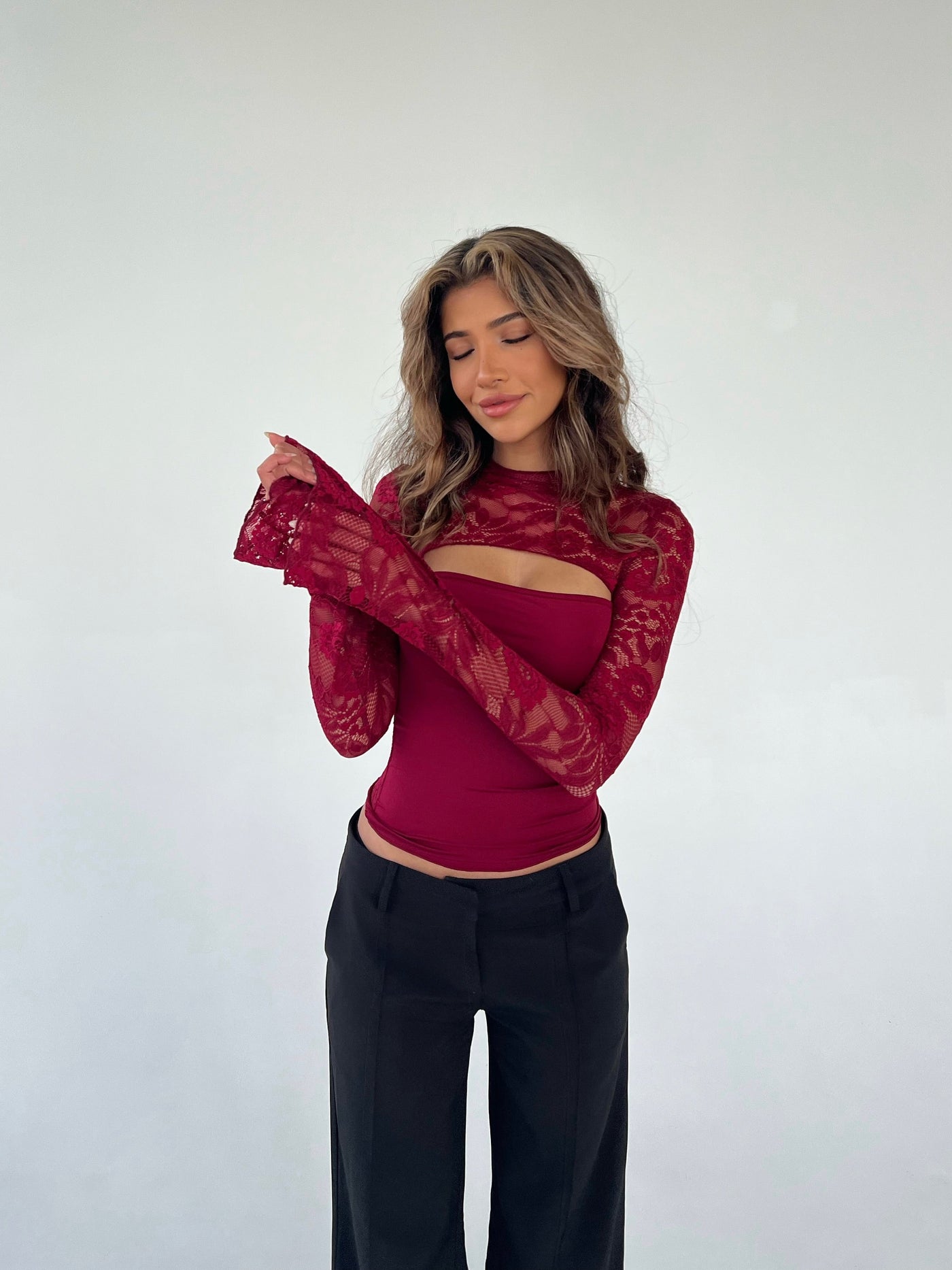 Soft long sleeve top "Sunday Picnic" – Light & airy