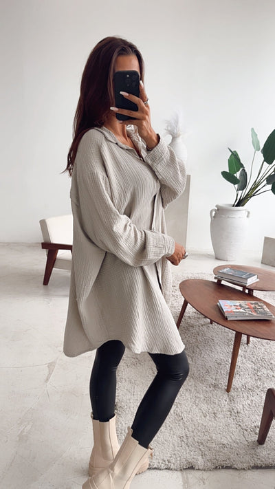 Muslin blouse "City Rooftop" – Soft & sophisticated