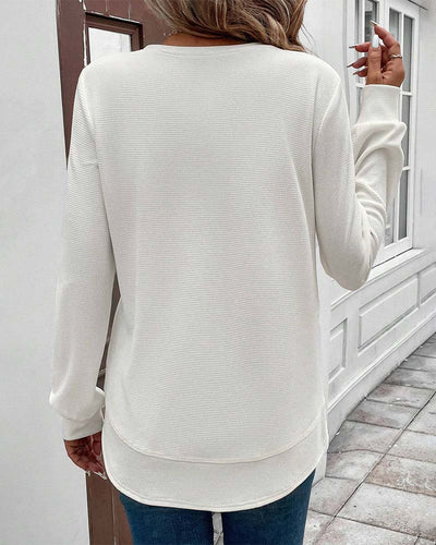 Cotton top "City Brunch" – Chic & casual