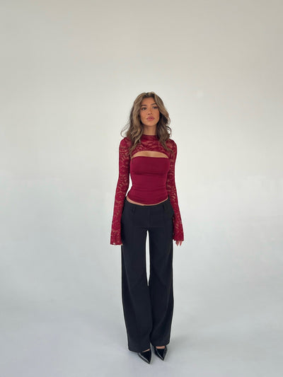Soft long sleeve top "Sunday Picnic" – Light & airy
