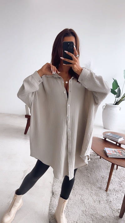 Muslin blouse "City Rooftop" – Soft & sophisticated