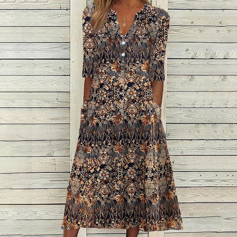 Floral print dress "Garden Party" – Fresh & feminine