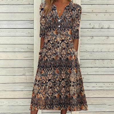 Floral print dress "Garden Party" – Fresh & feminine