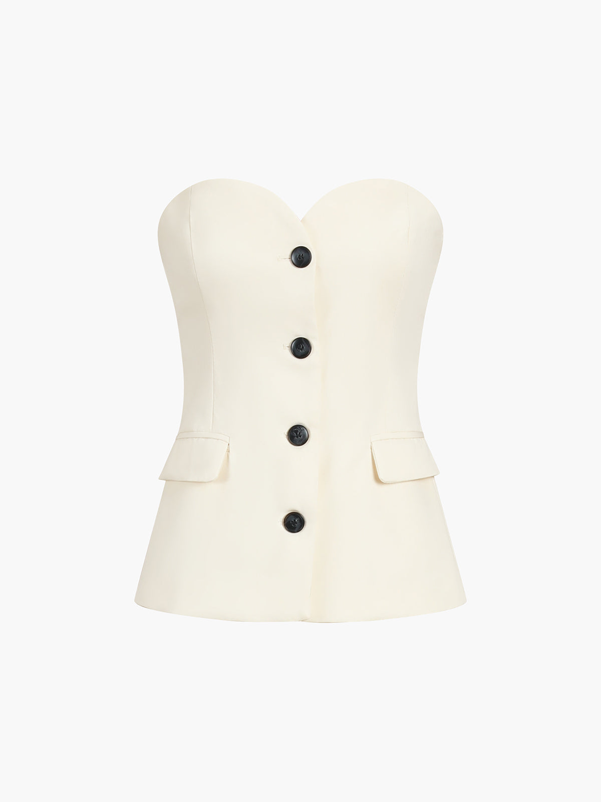 Cotton corset top "Garden Party" – Elegant & refined
