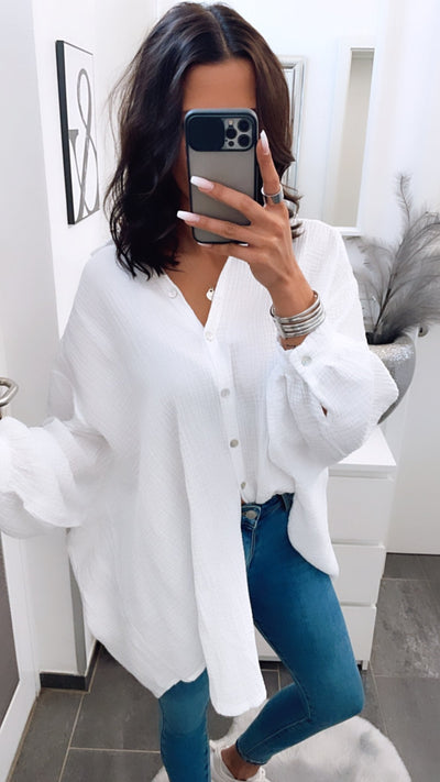 Muslin blouse "Sunday Picnic" – Pure & effortless