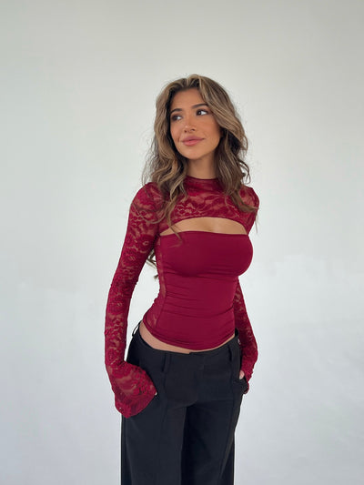 Soft long sleeve top "Sunday Picnic" – Light & airy