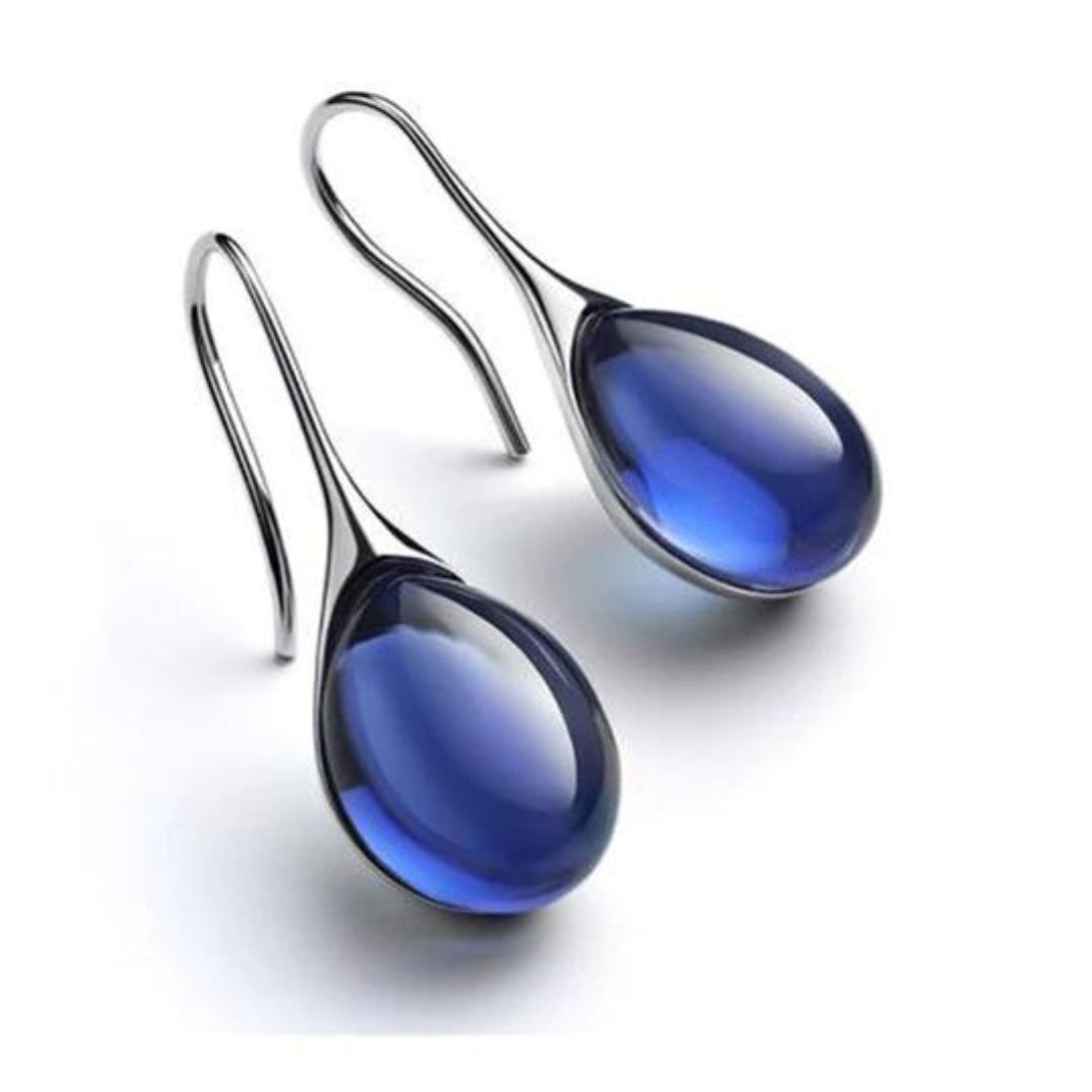 Crystal drop earrings "Cocktail Hour" – Elegant & refined