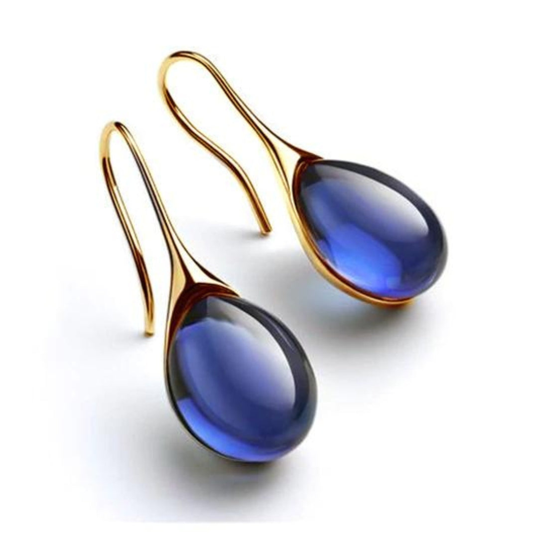 Crystal drop earrings "Cocktail Hour" – Elegant & refined