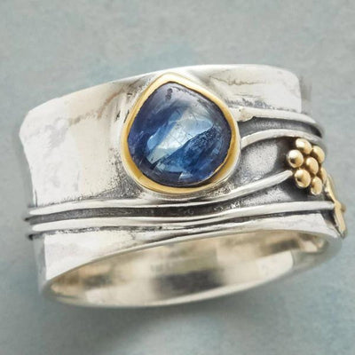 Bohemian gemstone meditation ring "Sunrise Yoga" – Timeless & chic