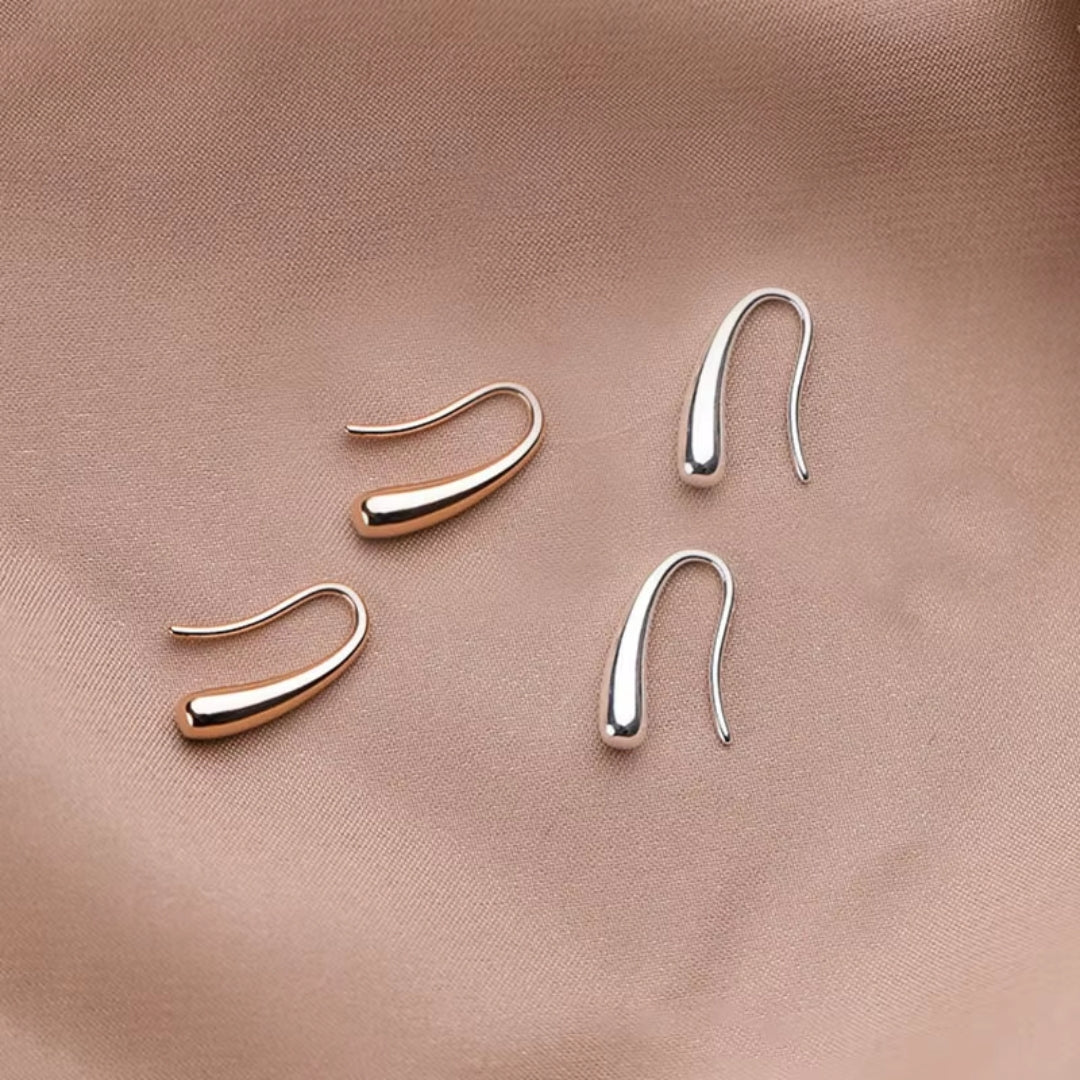 Vintage Drop Gold & Silver Earrings "Cocktail Hour" – Elegant & refined